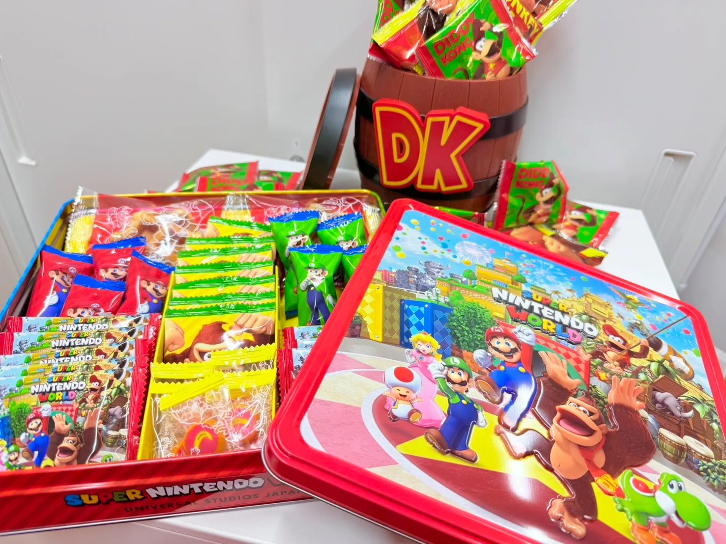 🎮 マリオカート＆ドンキーコングのお土産をいただきました